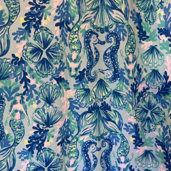 EUC Lilly Pulitzer Azlynn Ruffle Collar Dress, Size Large - Picture 8 of 11